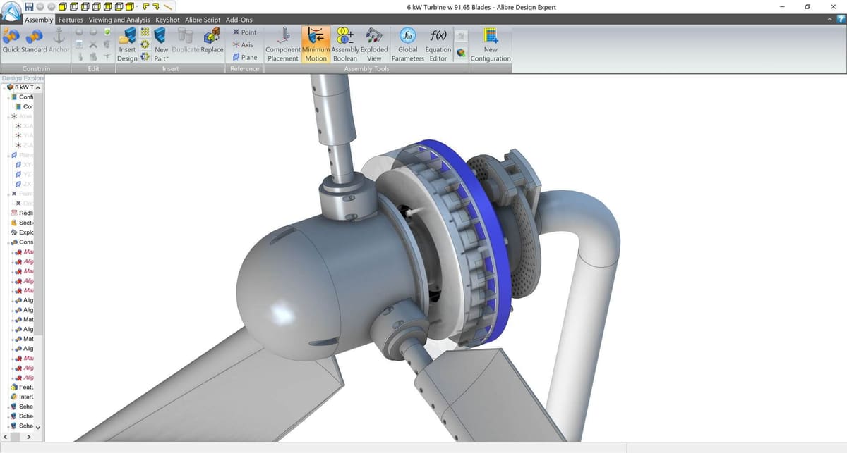 Alibre Atom 3D offers a fully parametric design experience with one-time purchase licensing