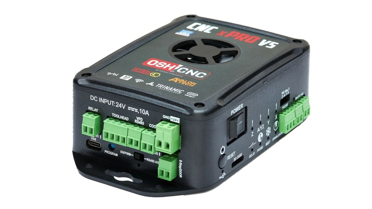 The xPro V5 is enclosed in ABS with provisions for cooling