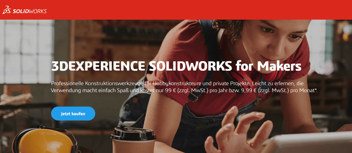 Bild von SolidWorks Download Kostenlos: 3DExperience für Maker