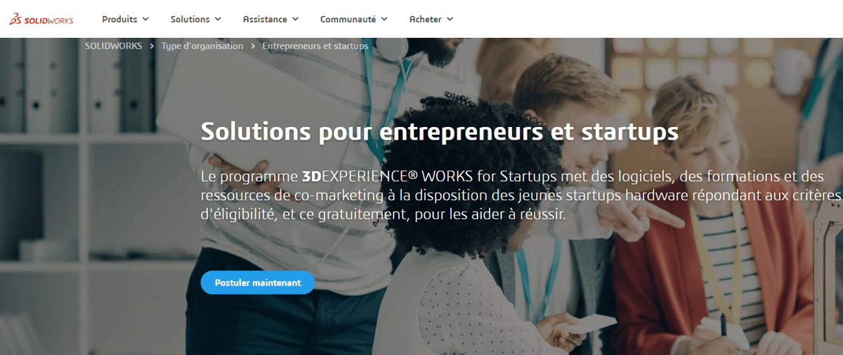 Photo de Télécharger SolidWorks gratuit: 3DExperience Works for Startups