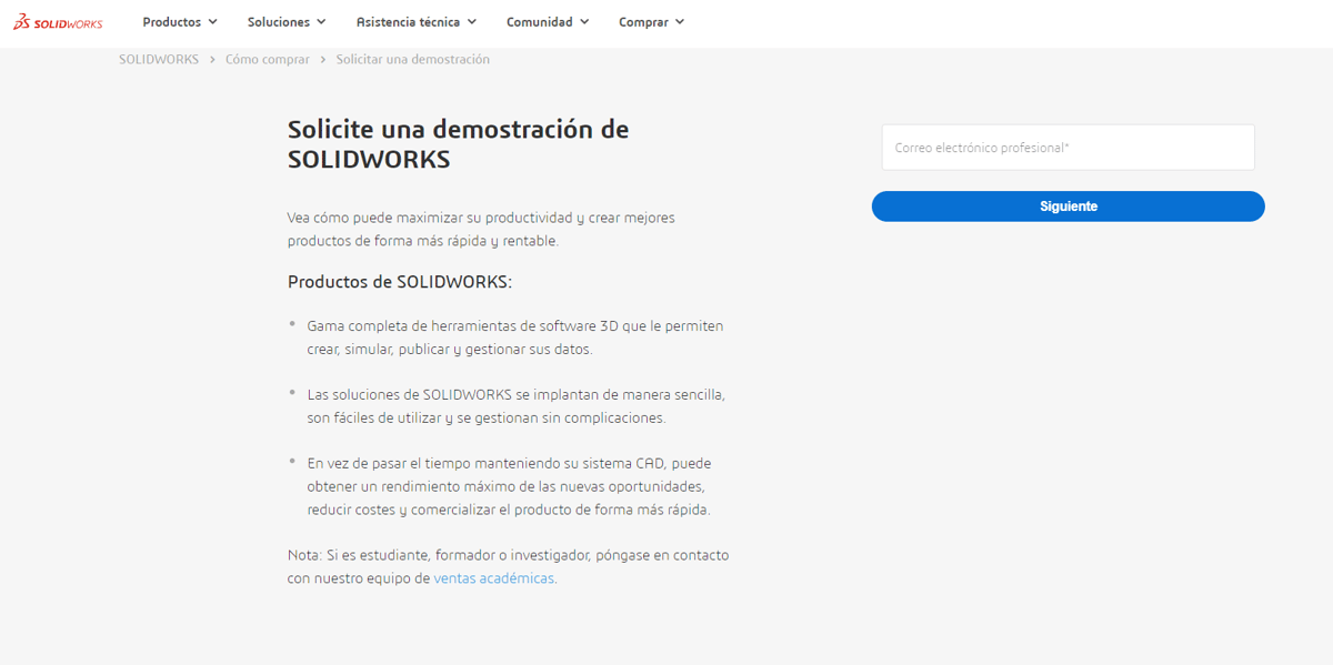 Imagen de Descargar SolidWorks gratis: Cómo obtener la versión completa - Prueba de SolidWork gratis