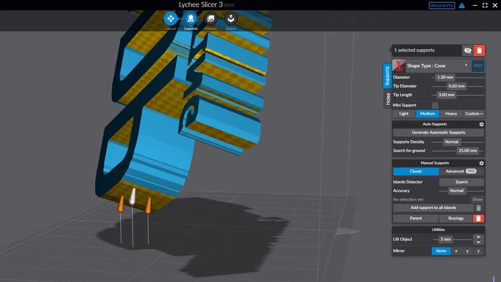 Lychee is another popular slicer for resin 3D printers