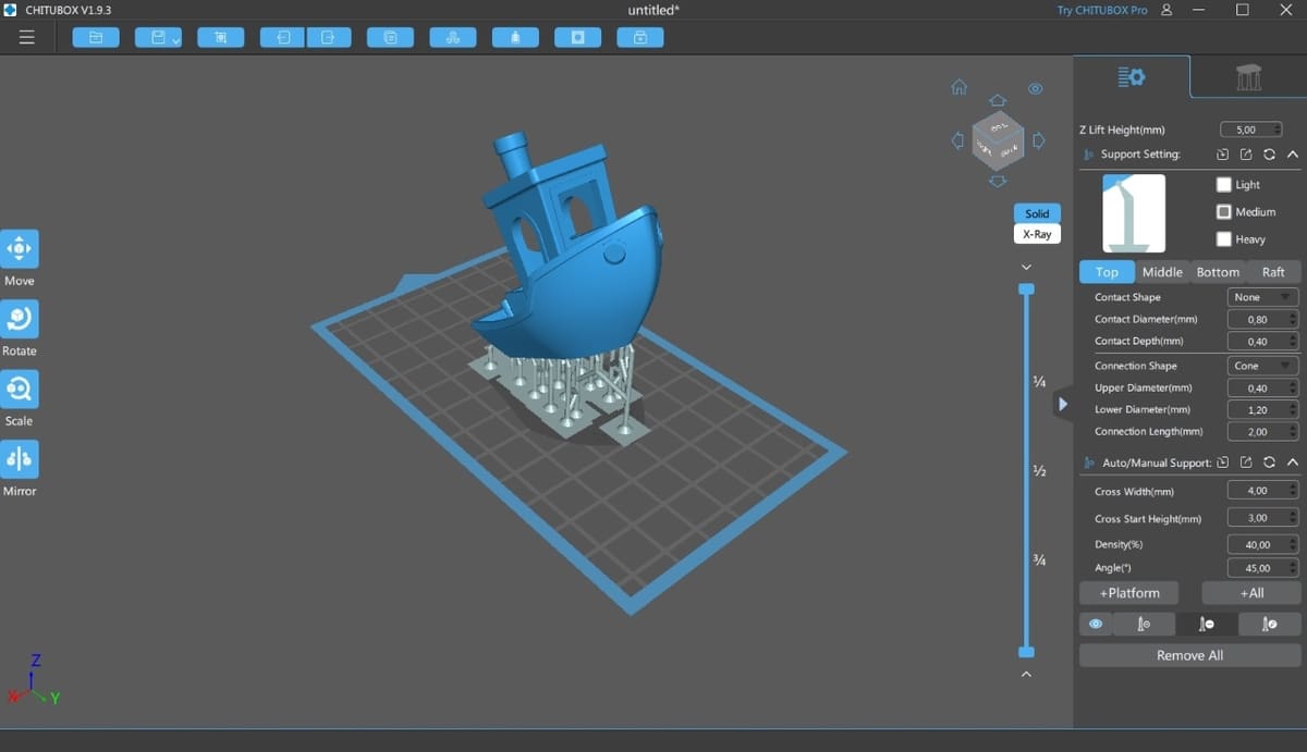 For comparison, ChiTuBox's UI