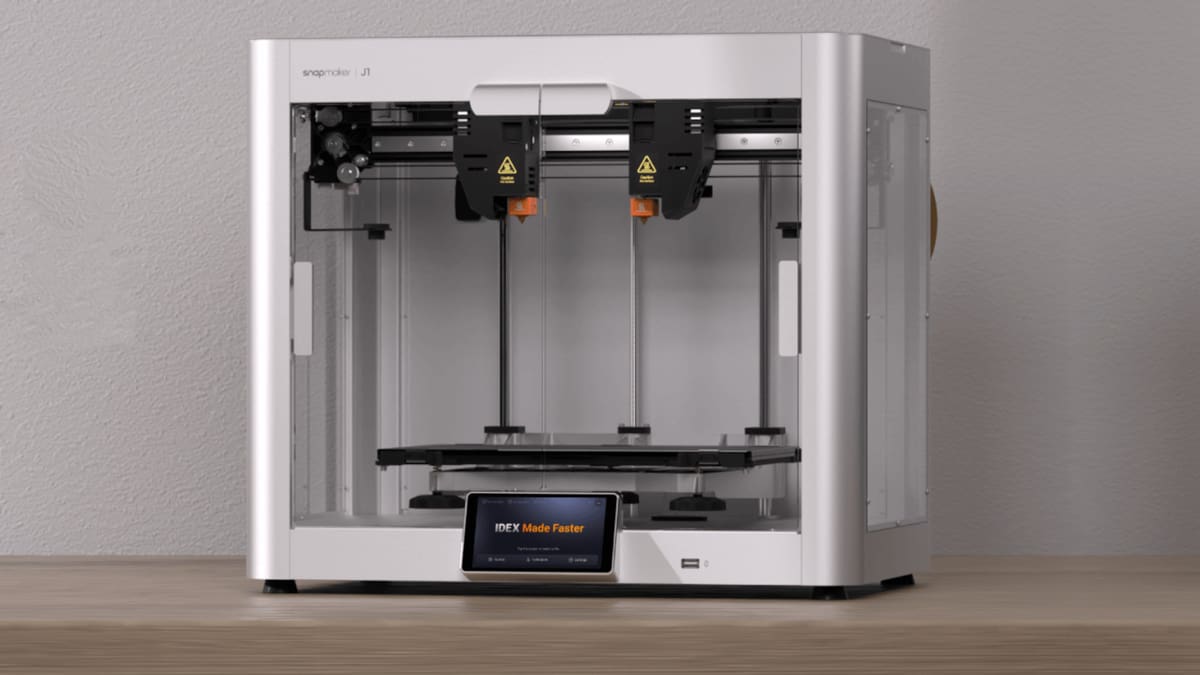 Image of Independent Dual Extrusion (IDEX): IDEX: Snapmaker J1s