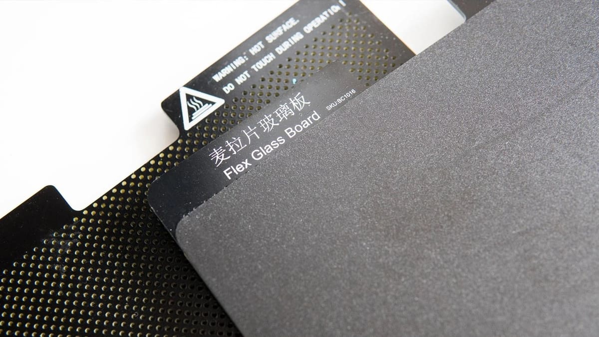 The build plate is one of the most essential 3D printer parts