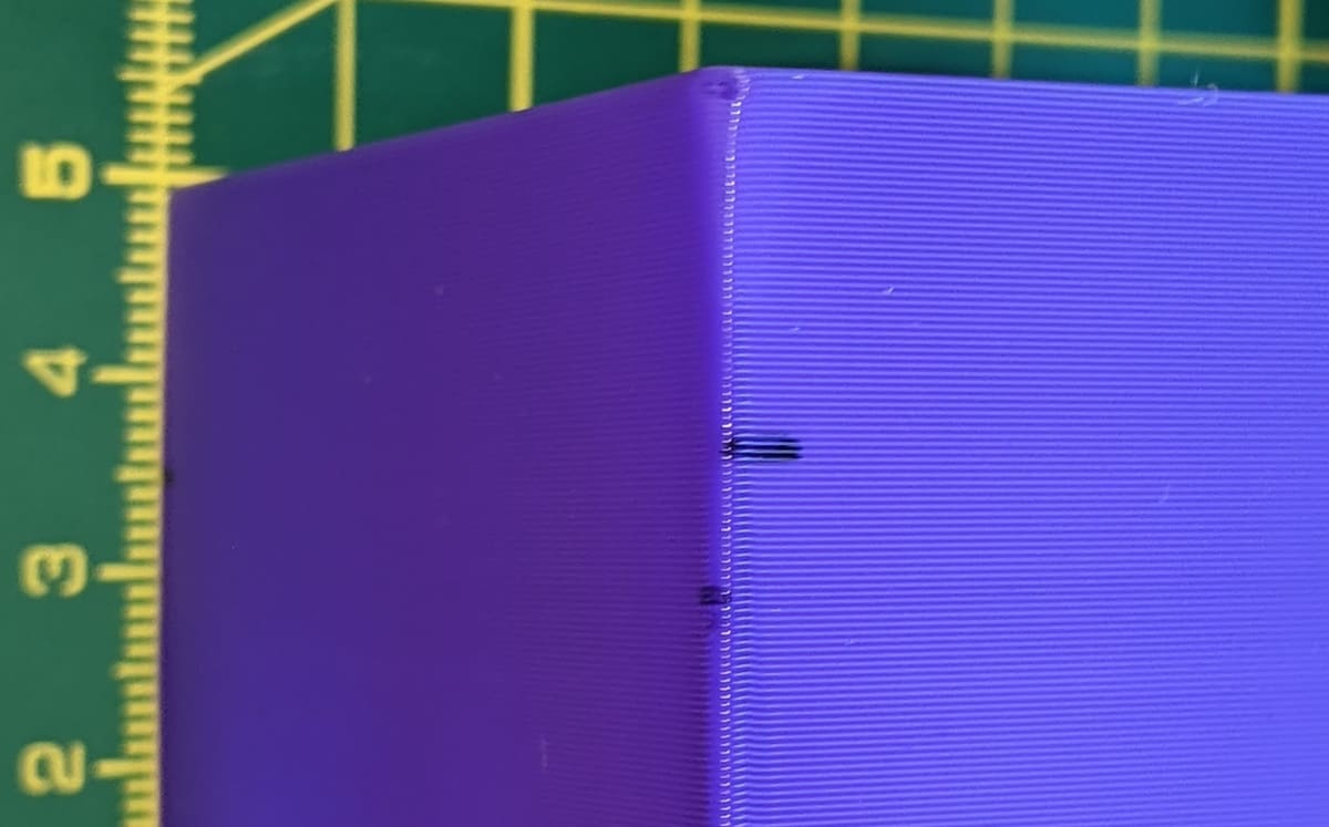 Looking at the corners the best PA settings equate to between the pen marks (at a height of roughly 30mm)
