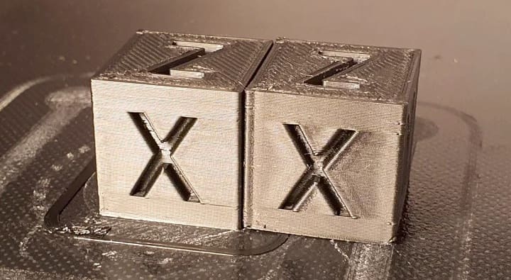 Klippers Pressure Advance improves print quality but clashes with Cura's coasting feature