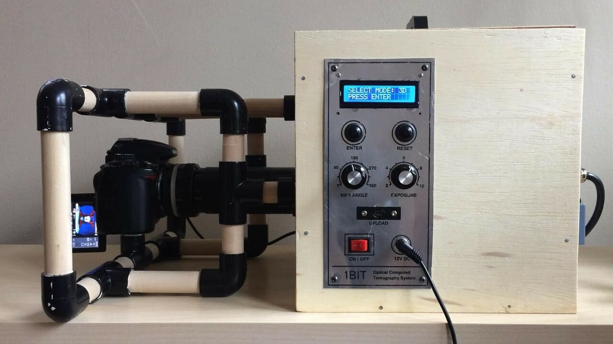 A tomato slice is an excellent model for testing the Optical CT scanning feature