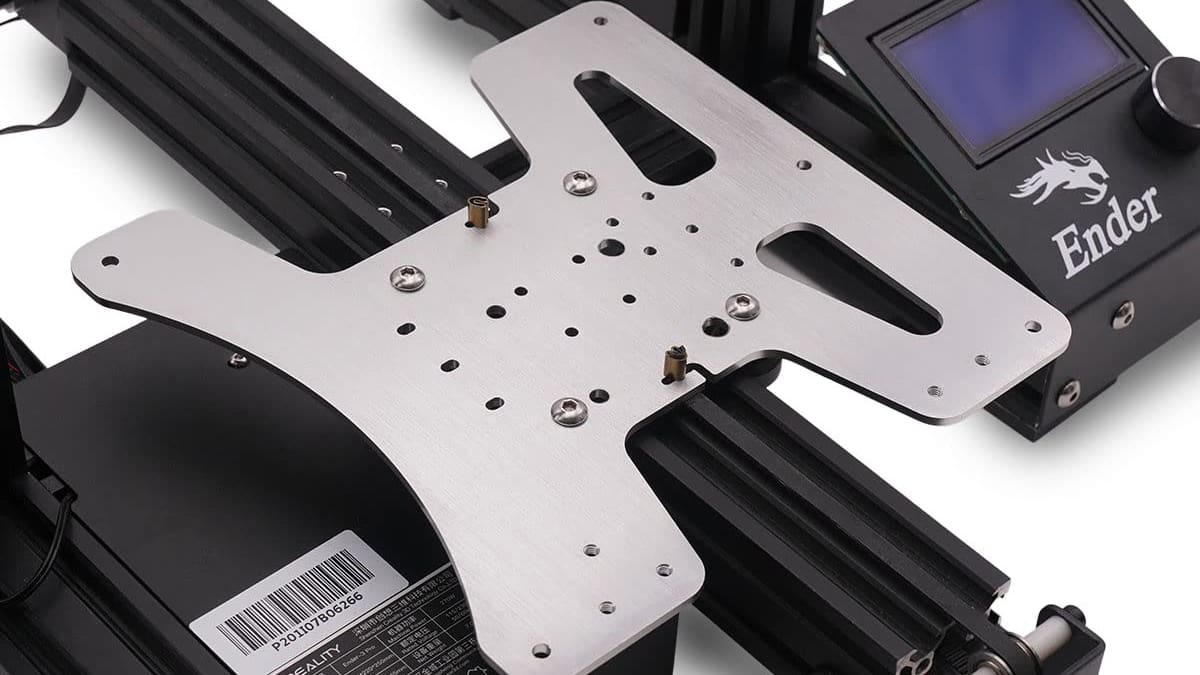 Bild von Die besten Creality Ender 3 (V2/Pro/Max/Neo) Upgrades : Modulare Y-Schlittenplatte V3.0