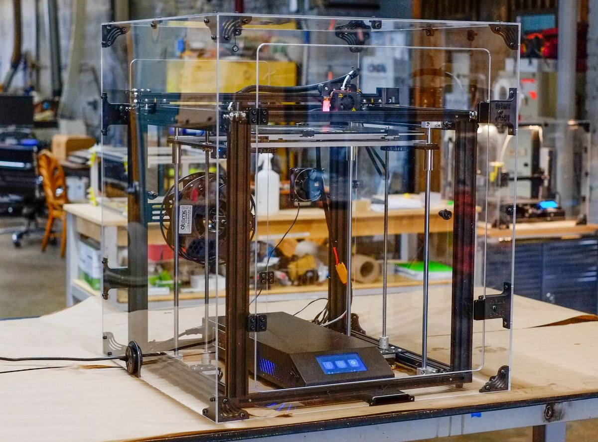 The Ender 5 Plus requires a plus-sized enclosure