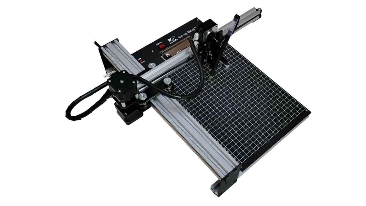The grid makes it easy to visualize the plotter's marking position