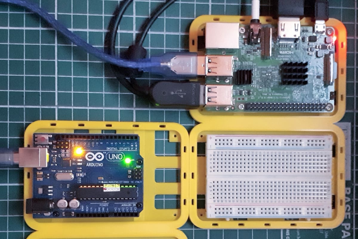 CustoBlocks are a modular system to add boards and accessories to electronics projects