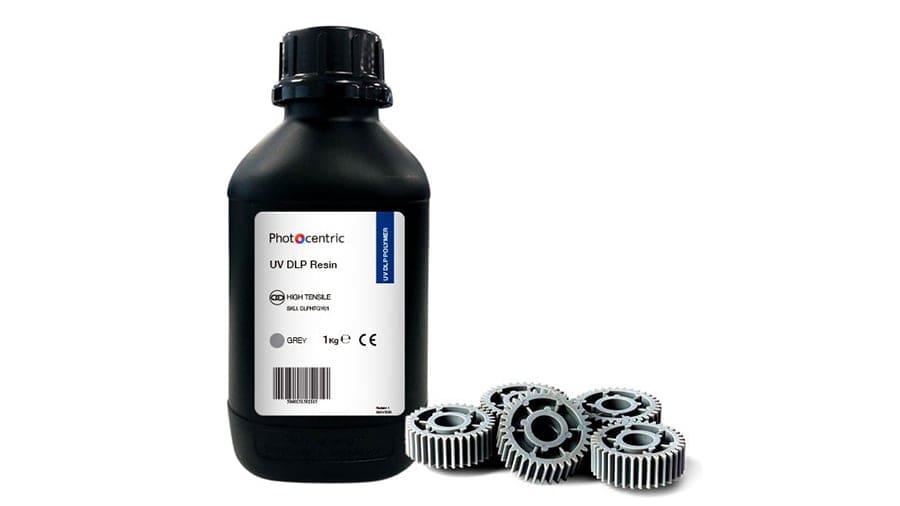 Photocentric's UV High Tensile Resin can produce both durable and highly accurate parts