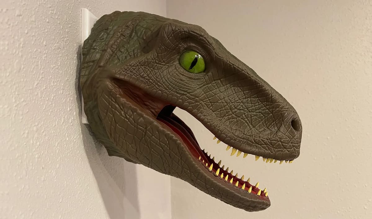 Image of: 7. Velociraptor Head