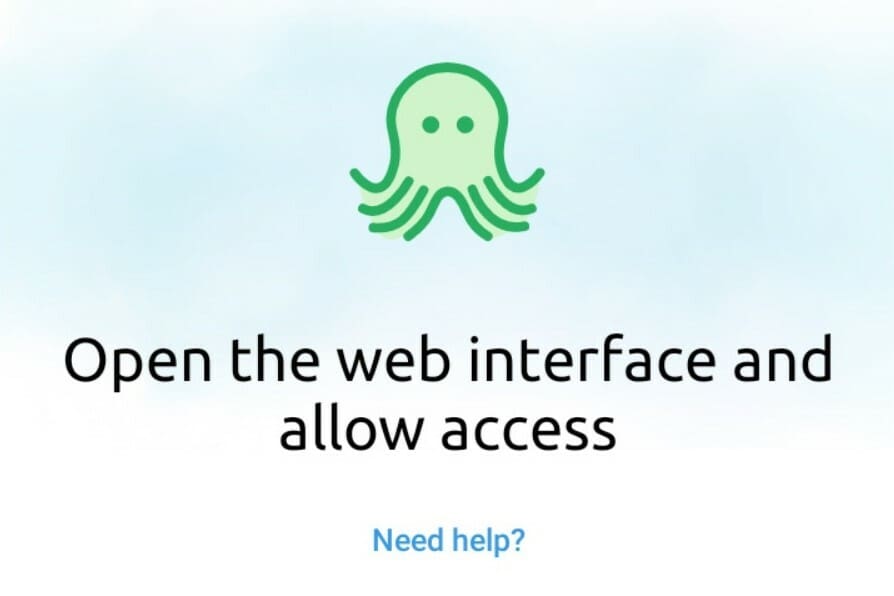 A friendly app to set up