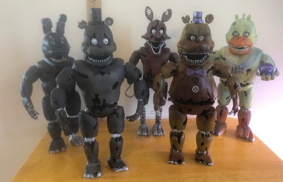 Get Freddy, Foxy, Chica, and Bonnie