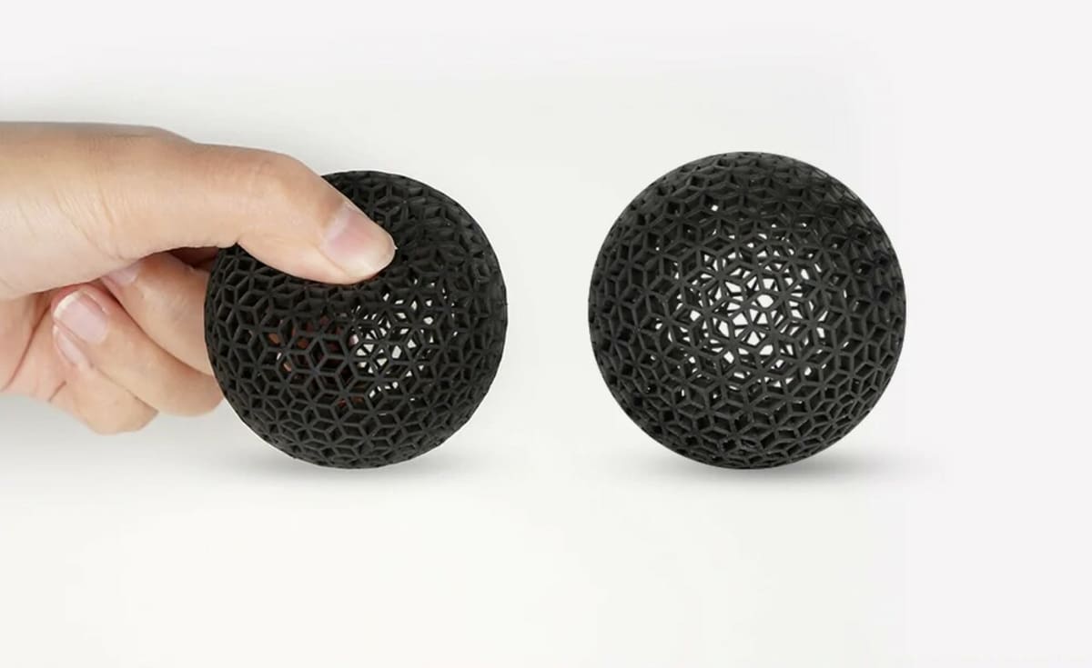 Flexible tough resin is perfect for objects that need to withstand light deformation