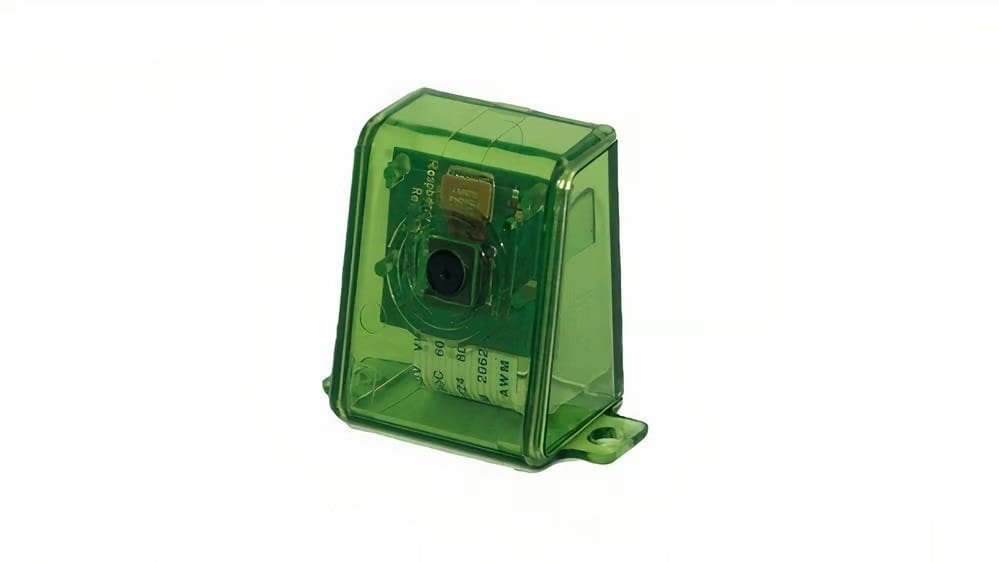 This transparent green case will make your friends green with envy