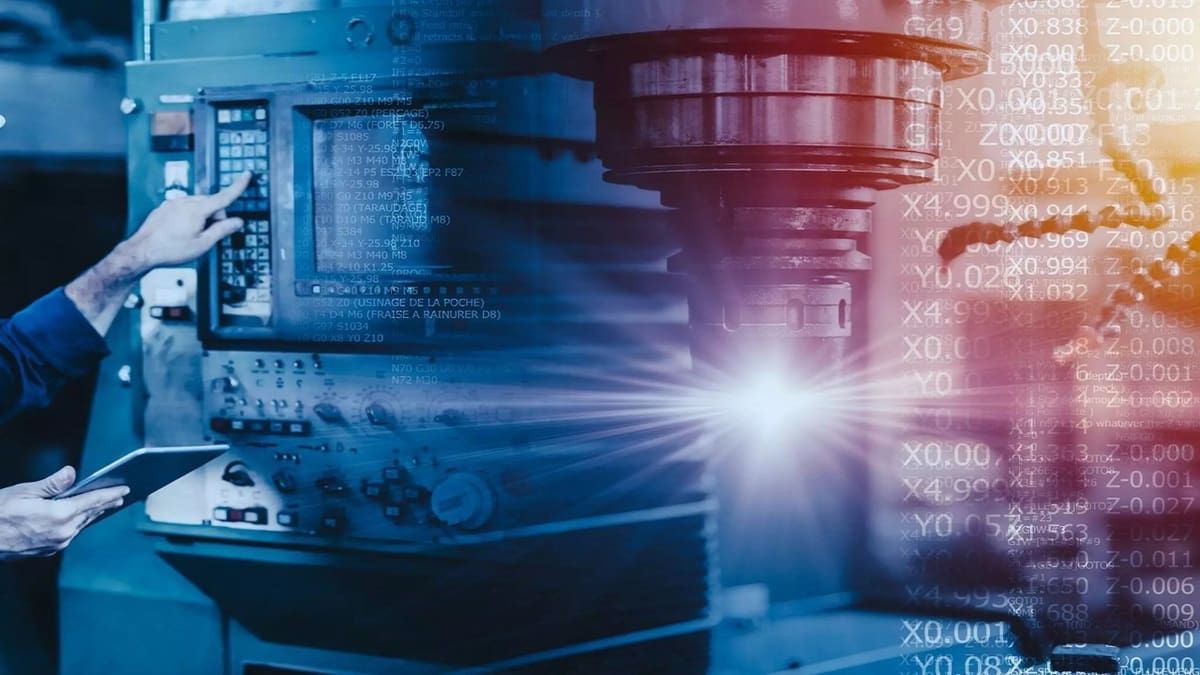 CNC means that a set of instructions fed digitally into a machine