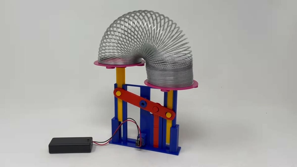 This mesmerizing mechanism would make an excellent desk accessory