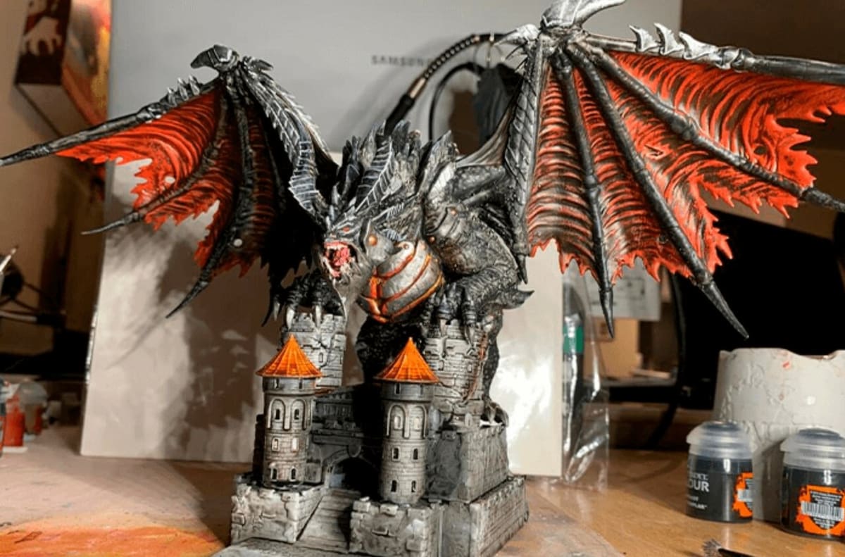 Who needs an alarm when a dragon's protecting the castle?