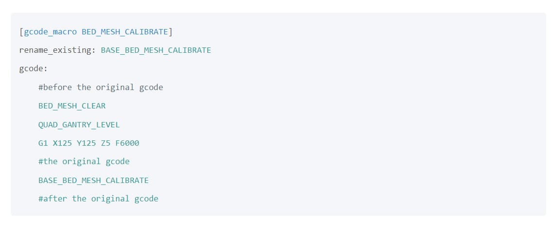 Mainsail uses font highlighting to make code editing easier