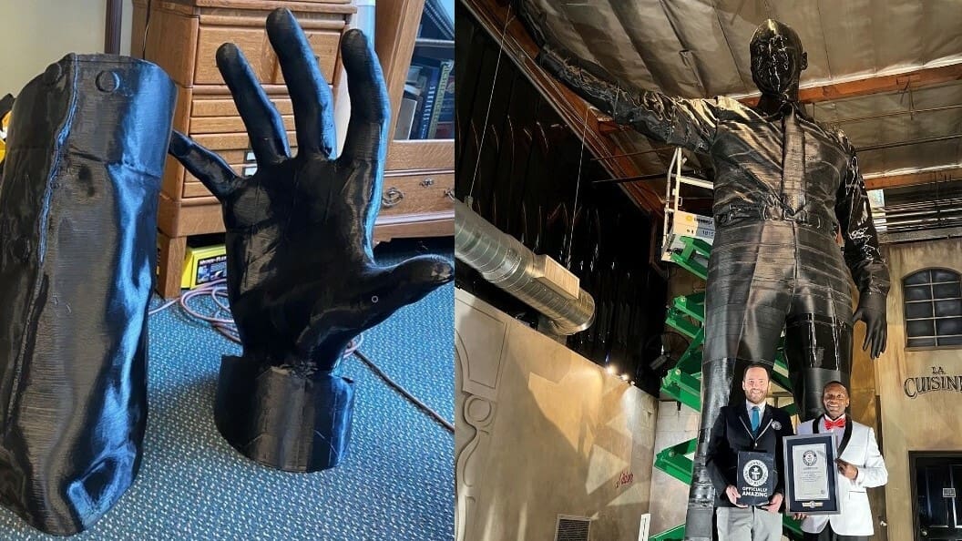3D printed sculptures have reached new heights!