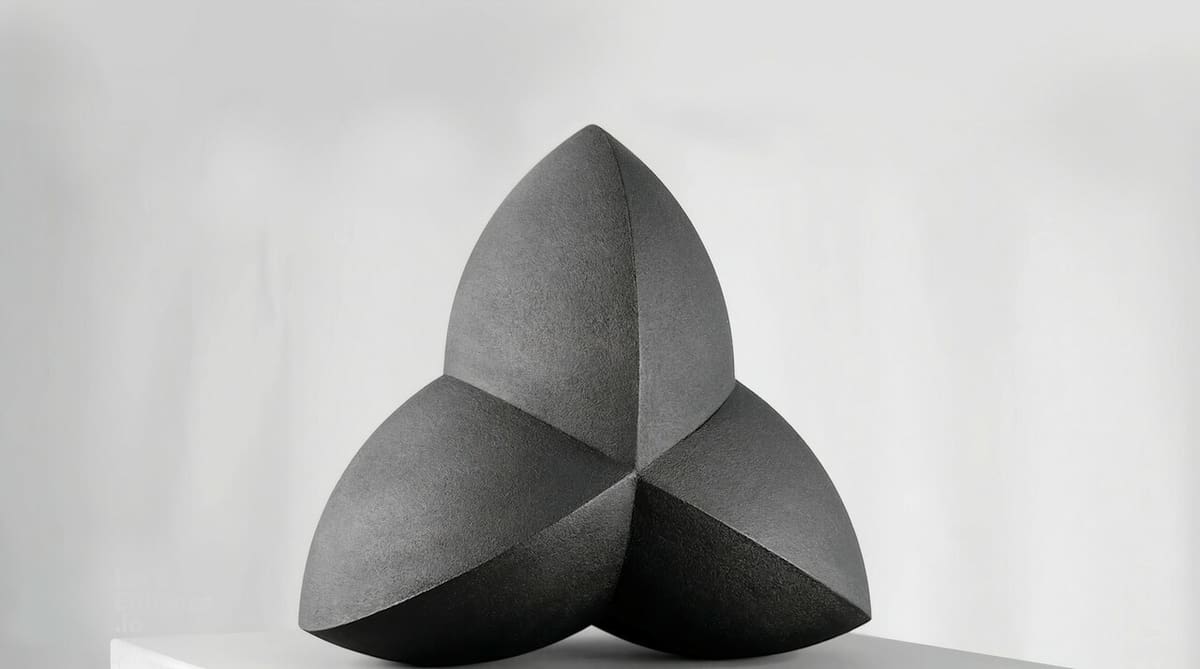 The spheres conceal great complexity, which is the source of the creator's curiosity and inspiration