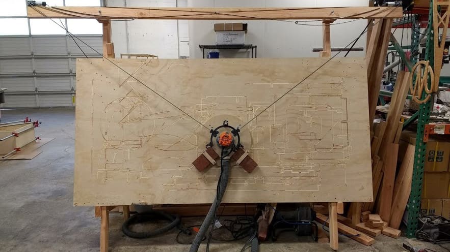 You might say we had to pull some strings to get this to work