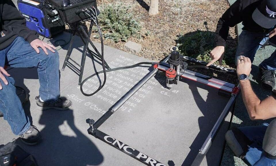 Now to just engrave our anniversary date in the driveway so we won't get yelled at again
