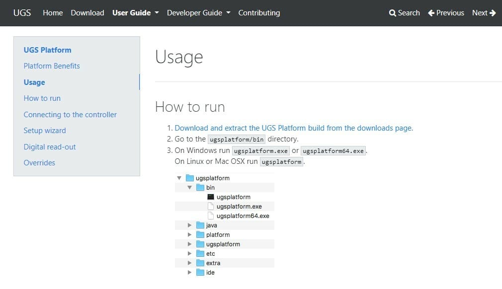 UGS has your back when it comes to documentation