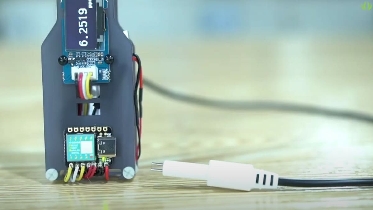 The Xiao as part of a water quality sensor