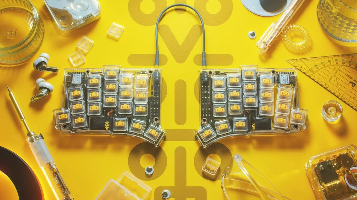 The Xiao RP2040 as part of a keyboard project