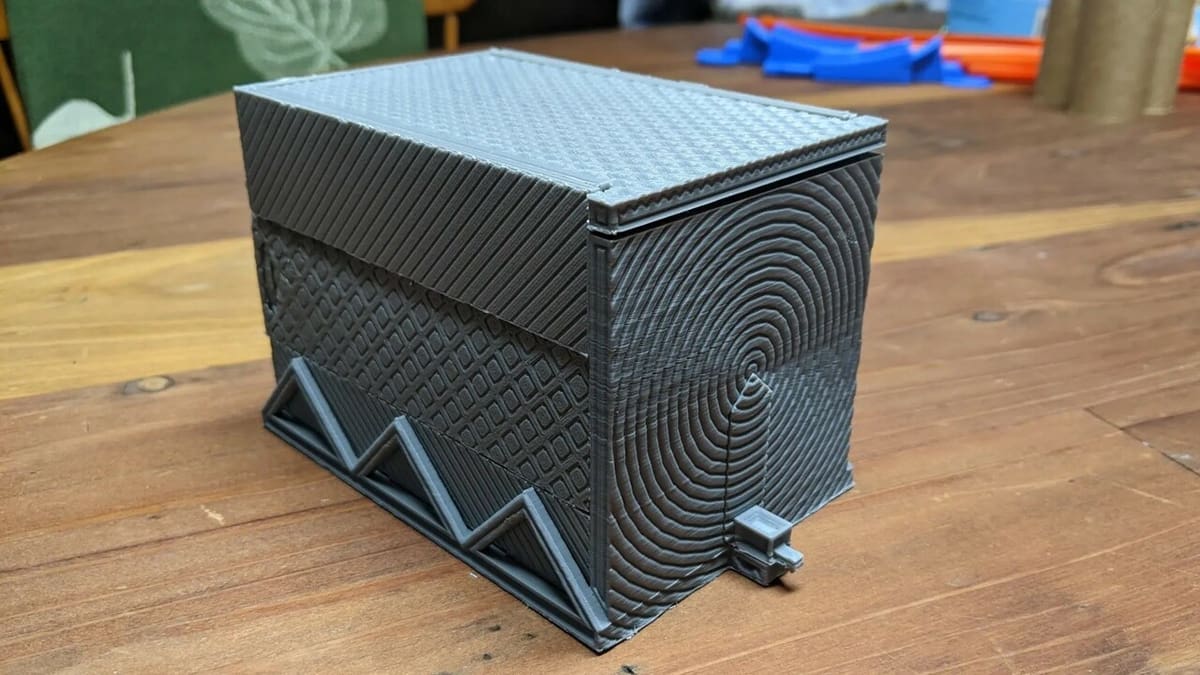 A Japanese puzzle box with impressive detail