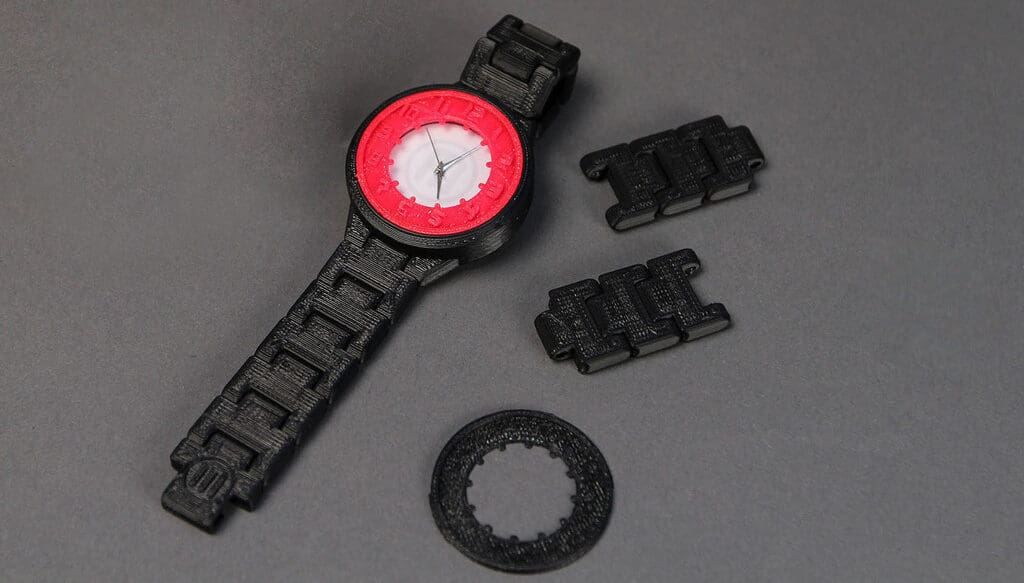 Print-in-place and tell-the-time