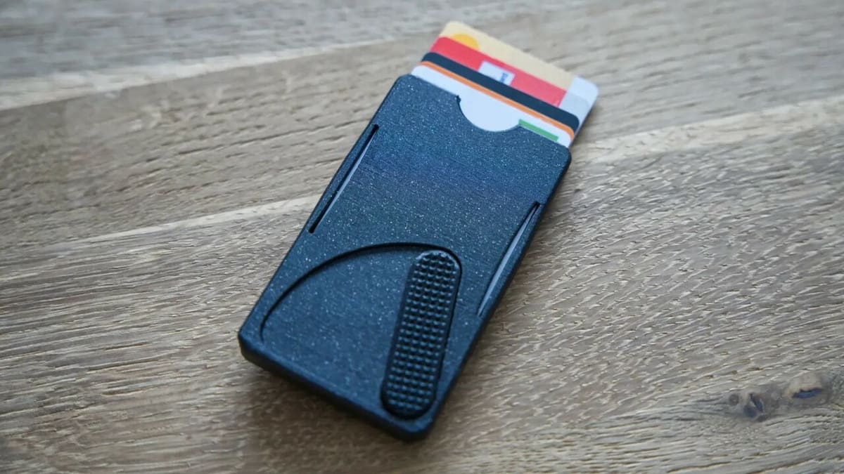 With a flick of your thumb, you can display all of your cards