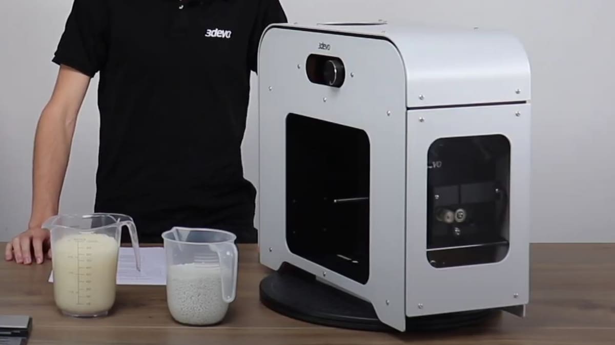 Mix materials with 3devo's Composer series filament makers