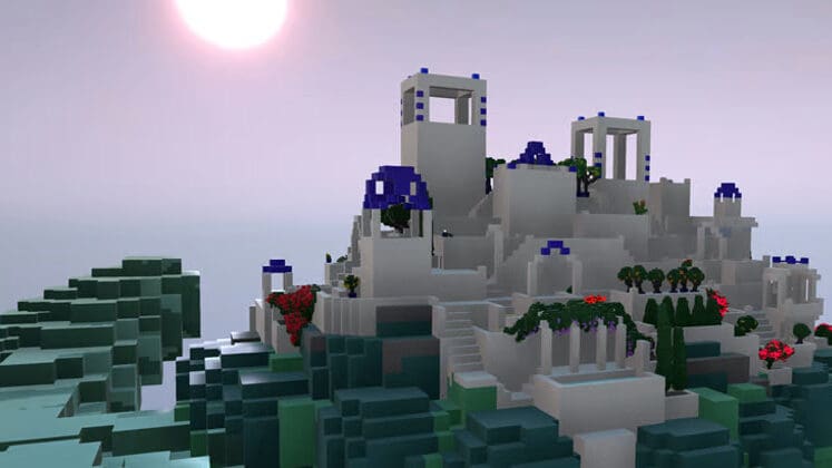 A model city made with SculptrVR