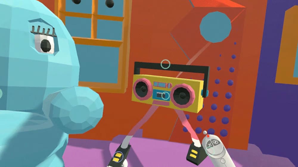 VR characters coming to life in Blocks