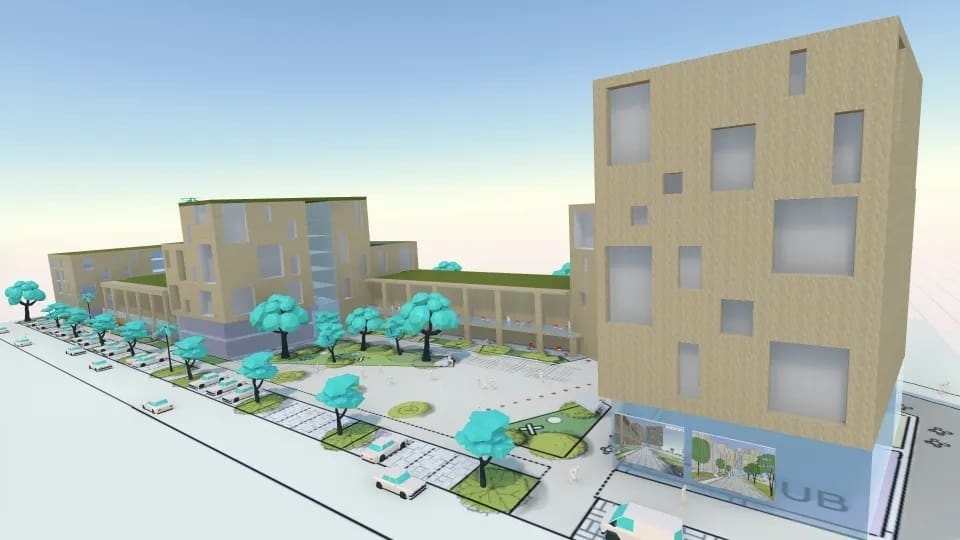 Professionals use Arkio to visualize large designs