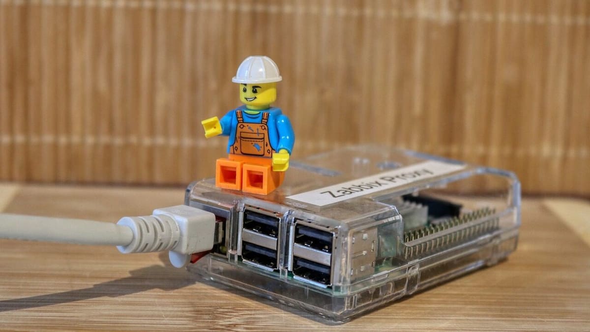 OctoPrint runs on a small computer called a Raspberry Pi