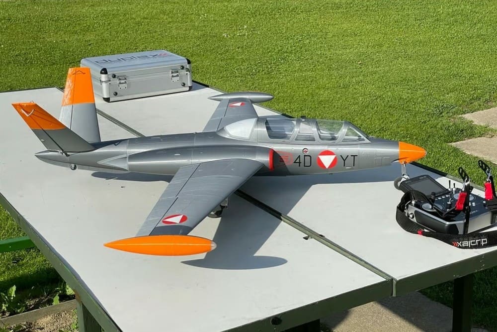 The initial design for the Fouga Magister was evaluated by the French Air Force