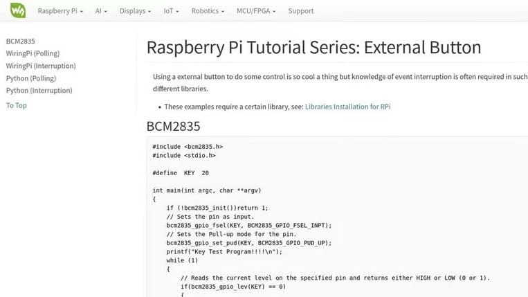 Going through the steps to set up the Pi