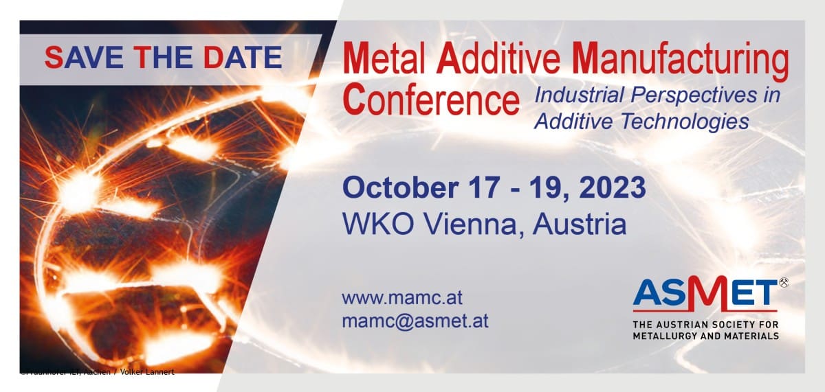 Image of 3D Printing / Additive Manufacturing Conferences: Metal Additive Manufacturing Conference