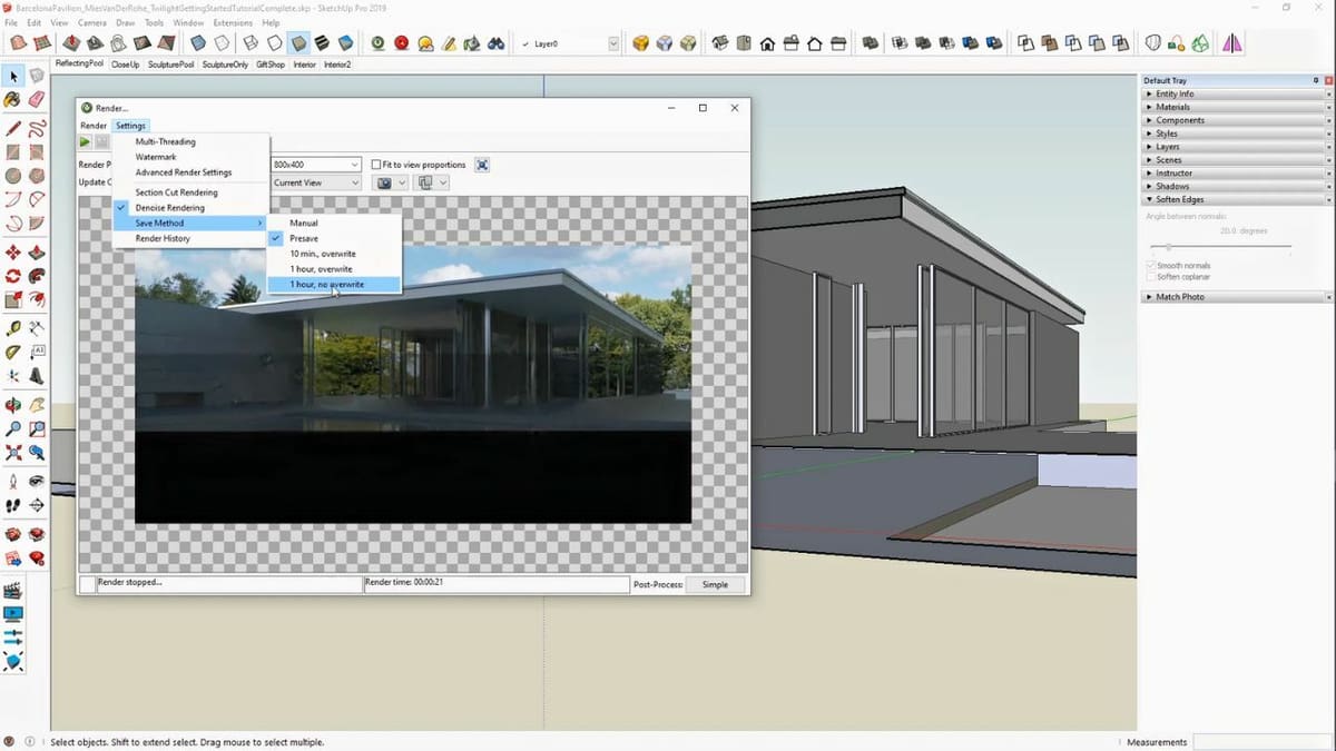 Useful add-ons such as Denoising and Terrain are also available