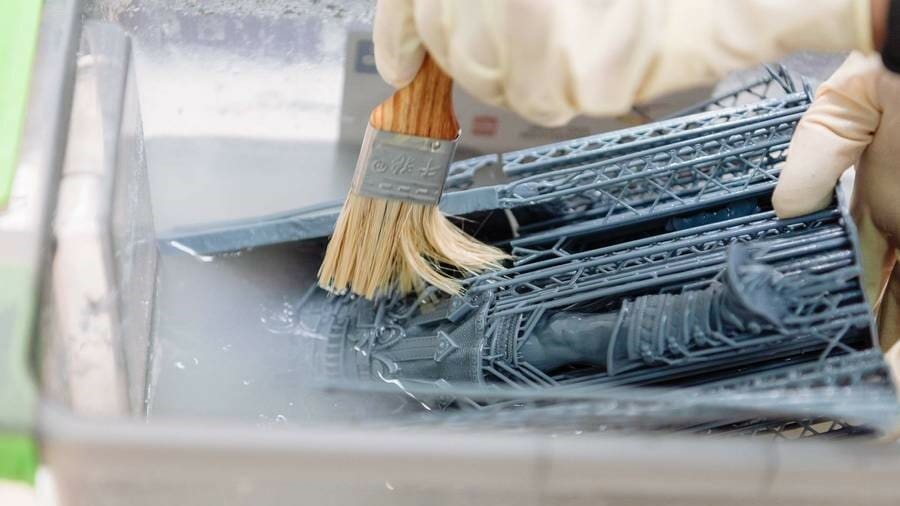 3D printed parts almost always require some sort of post-processing and finishing steps