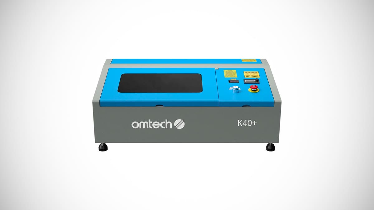 Imagen de Las mejores cortadoras láser: Elección económica: OMTech K40+ (DF0812-40BN)