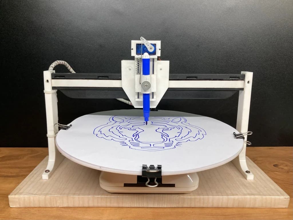 Imagen de Proyectos con Arduino / Proyectos de Arduino: Plóter polar