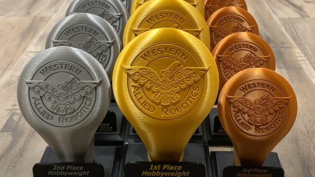 Shiny silk PLA is a gamechanger.