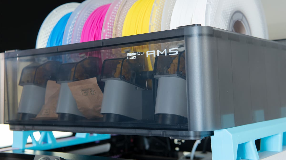 Image of Bambu Lab P1P Review: Shaking Things Up: Update – Multi-Color & Multi-Material with AMS